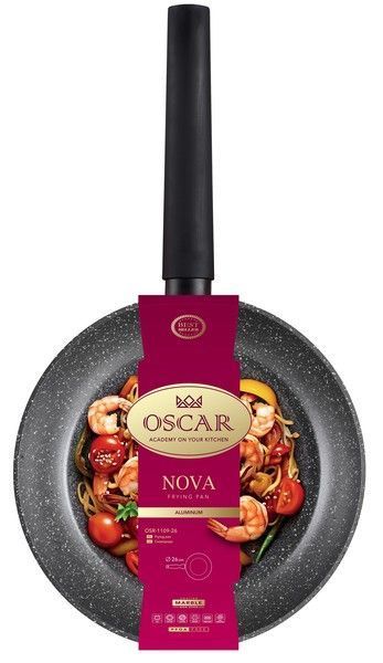 Сковорода глубокая Oscar Nova 24 см 00-00128188 фото