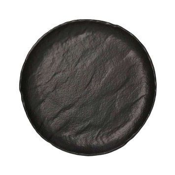Тарілка мілка Tongana Vulcania Black 25.7Xh2 см 380 мл (VU000260779) фото