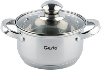 Каструля Nuovo Gusto GT-1500-18 18 см 2.4 л (BP128888) фото