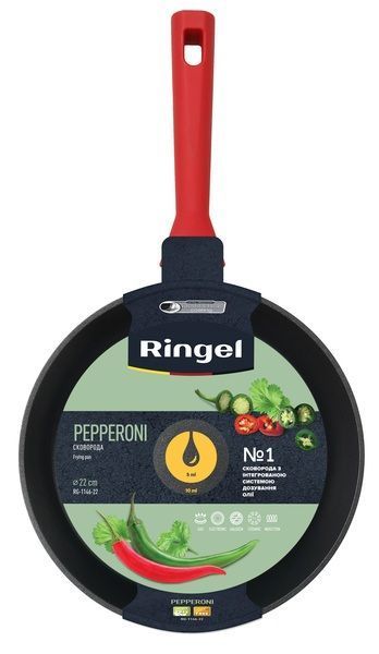 Сковорода Ringel Pepperoni глибока 24 см фото