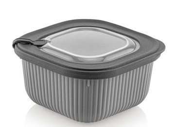 Контейнер IDEA HOME Line Box Gray 0.6 л 00-00463981 фото