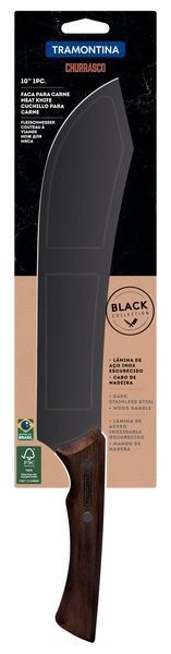 Ніж для м'яса Tramontina Churrasco Black 253 мм фото