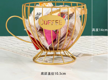 Ваза для фруктів Viva Lacy Cup Gold 00-00252070 фото