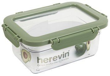 Контейнер Herevin Container-Green-Peach 1 л (161425-100) 00-00403435 фото