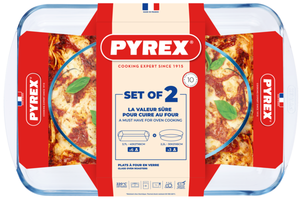 Набор форм для запекания Pyrex, 2 предмета 00-00337739 фото